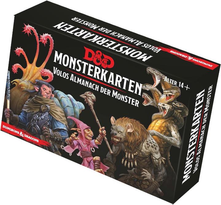Produktbild Dungeons & Dragons - Monsterkarten - Volos Almanach der Monster (Deutsch)