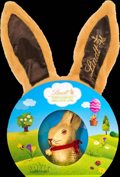 Produktbild Lindt GOLDHASE Milch Kinder Plüschohren 50g (50 g)
