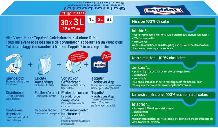 Produktbild Toppits Gefrierbeutel (30 x)