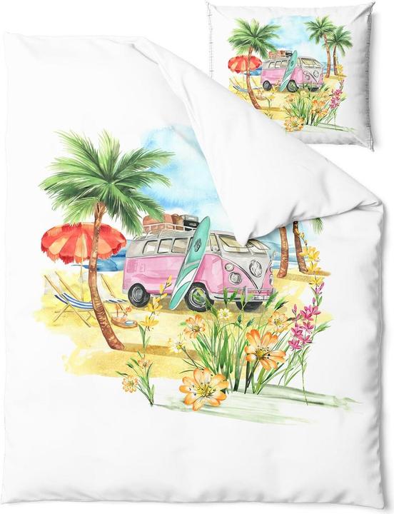 Produktbild Traumschlaf Camper (Bettwäsche Set, 160x210 cm + 65x100 cm)