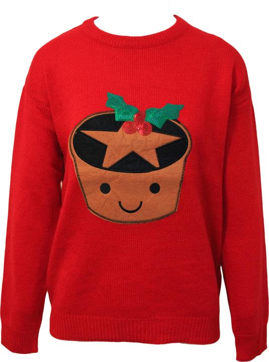 Produktbild Brave Soul Pullover weihnachtliches Design (XS)