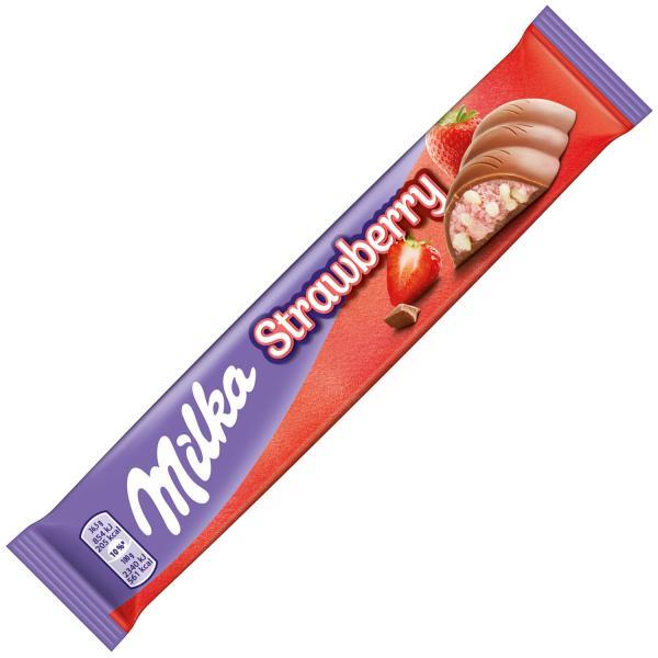 Image du produit Milka Barre chocolatée à la fraise 36.5 g (36.50 g)