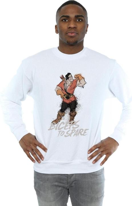 Immagine prodotto Disney Beauty And The Beast Gaston Biceps To Spare Felpa Uomo (M)