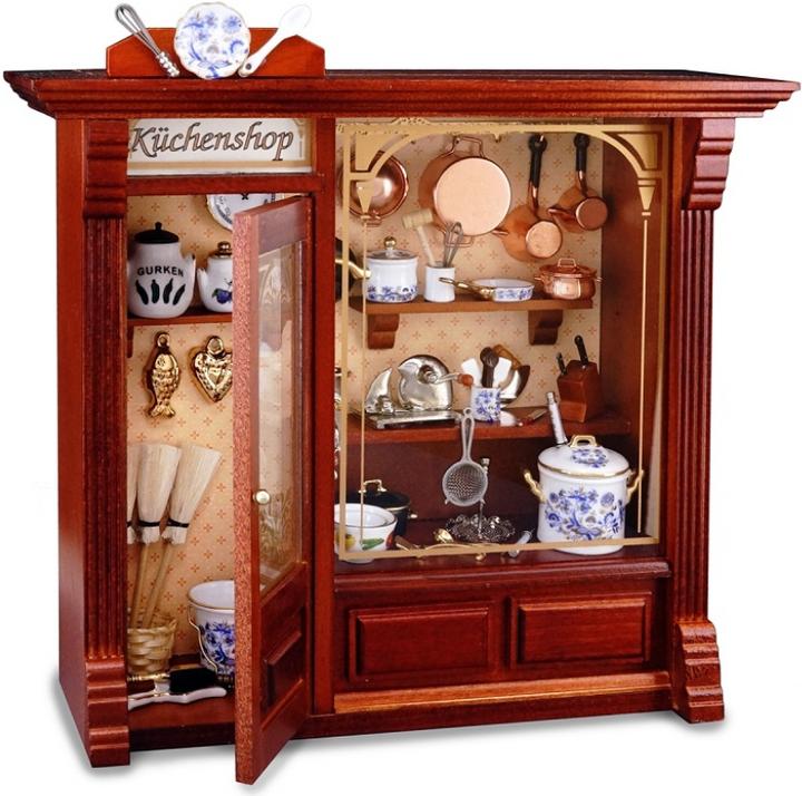 Reutter 001.797/9 - Hardware Shop Shadow Box Display, miniature