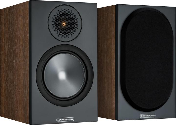 Actual product image Monitor Audio Bookshelf Speaker Pair Bronze 50 Walnut (1 pair, 80 W)