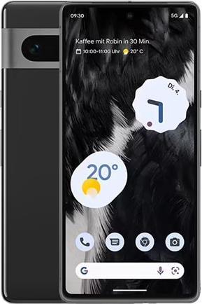 Produktbild Google Pixel 7 (128 GB, Obsidian, 6.30", SIM + eSIM, 50 Mpx, 5G)