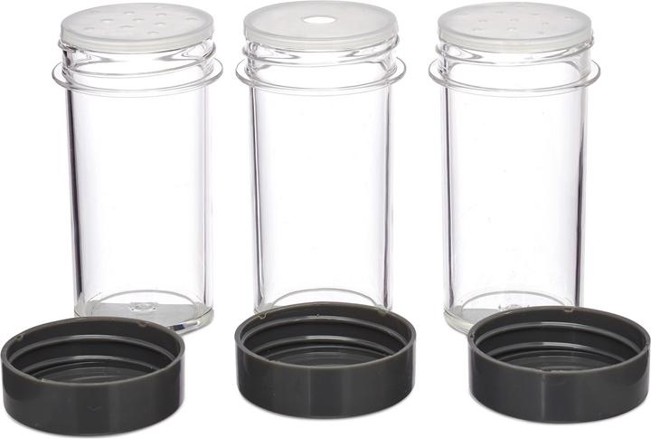Actual product image Relaxdays Spice Rack with 16 Jars