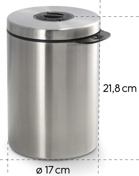 Actual product image Xavax coffee/tea tin Stainless steel tin for 1 kg of coffee beans (1 l)