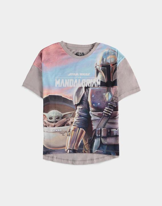 Actual product image The Mandalorian The Child Girls Long Dressed Tshirt (134)