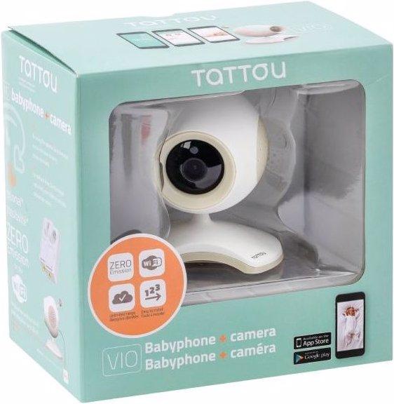 Image du produit Bisal Tattou Babyphone avec caméra VIO (Vidéo et audio)
