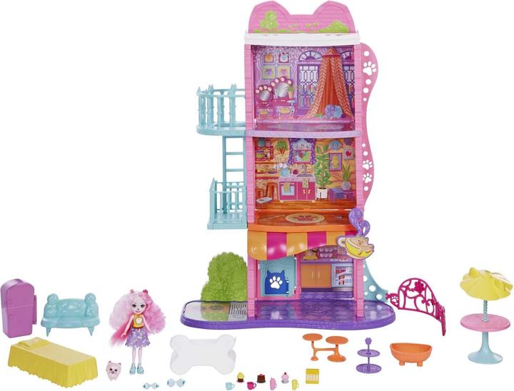 Image du produit Enchantimals Ensemble de jeu Maison de ville & Café