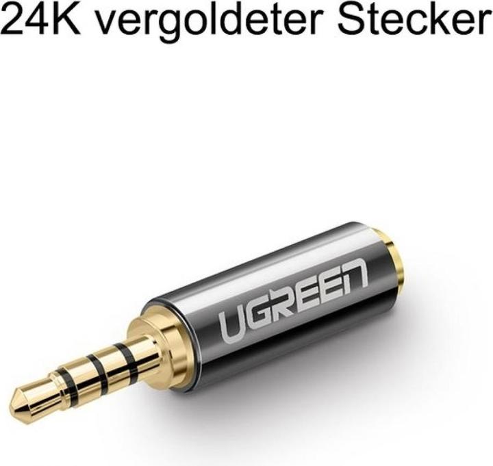 Image du produit Ugreen jack 3,5 mm - prise 2,5 mm (Adaptateur jack)