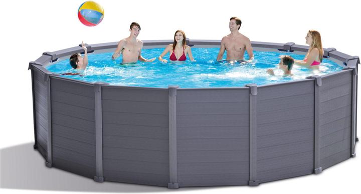 Produktbild Intex Graphite Panel Pool (478 x 124 cm)