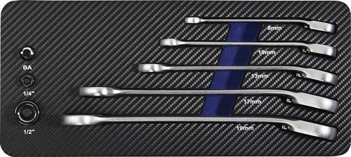 Actual product image Promat Jaw ratchet spanner set (13 mm, 19 mm, 17 mm, 10 mm)