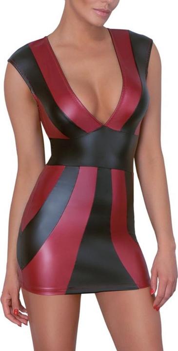 Productafbeelding Cottelli Collection Jurk rood/zwart S (S)
