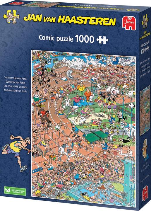 Productafbeelding Jumbo Jan Van Haasteren Olympische Zomerspelen puzzel 1000 stukjes (1000 onderdelen)