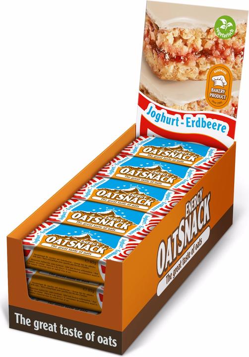 Actual product image Energy OatSnack Energy Bar (Yoghurt-strawberry, 15 pcs., 975 g)