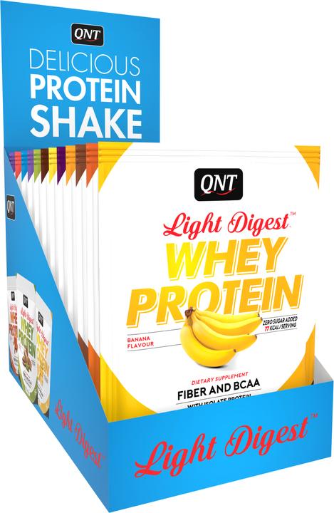 Image du produit QNT Light Digest Whey Protein (Mélange de saveurs, 16 pcs, 640 g)