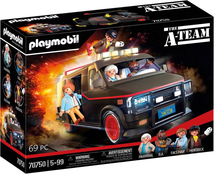 Immagine prodotto Playmobil Il furgone dell'A-Team (70750, Playmobil A-Team)