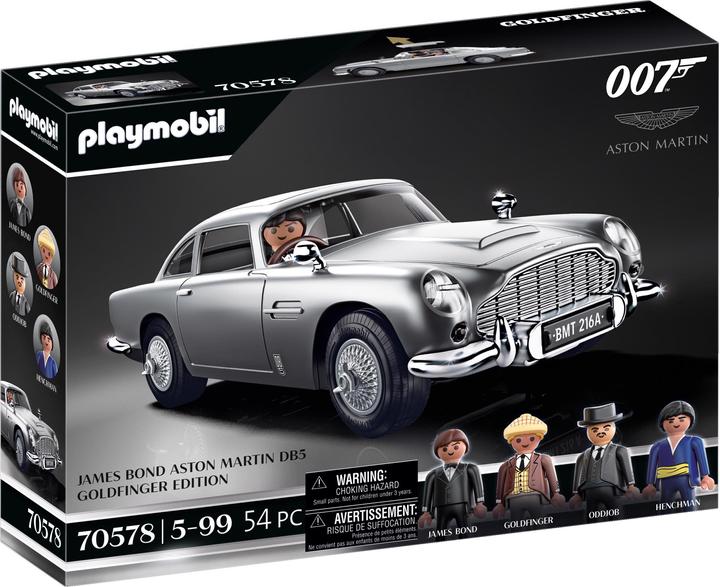 Productafbeelding Playmobil James Bond Aston Martin DB5 - Goldfinger Editie (70578, Playmobil Aston Martin)