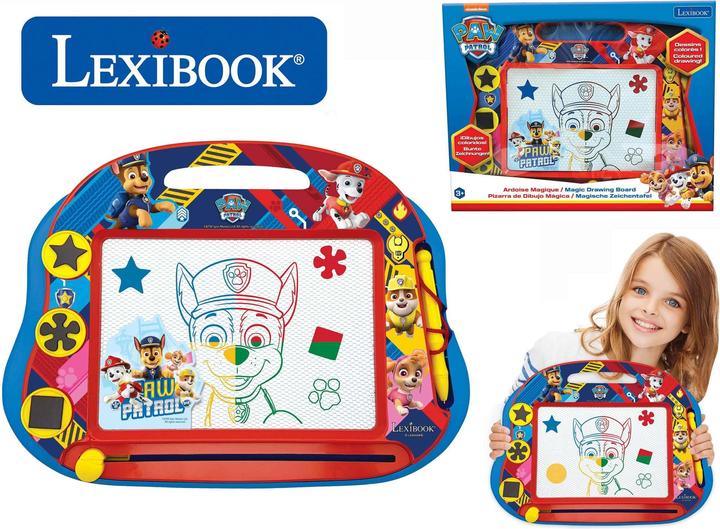 Actual product image Lexibook Paw Patrol - Magnetic Multicolour Drawing Board (CRPA550)