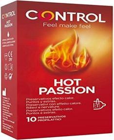 Produktbild Control Hot Passion Preservativos Efecto Calor 10 Unidades (10 Stk.)