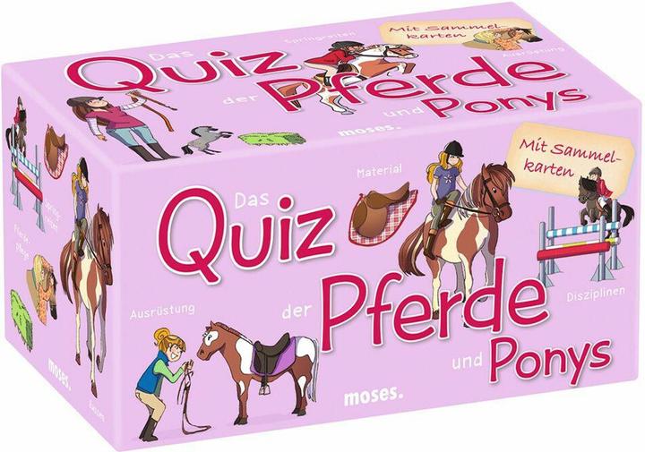 Produktbild Das Quiz der Pferde und Ponys (Deutsch)