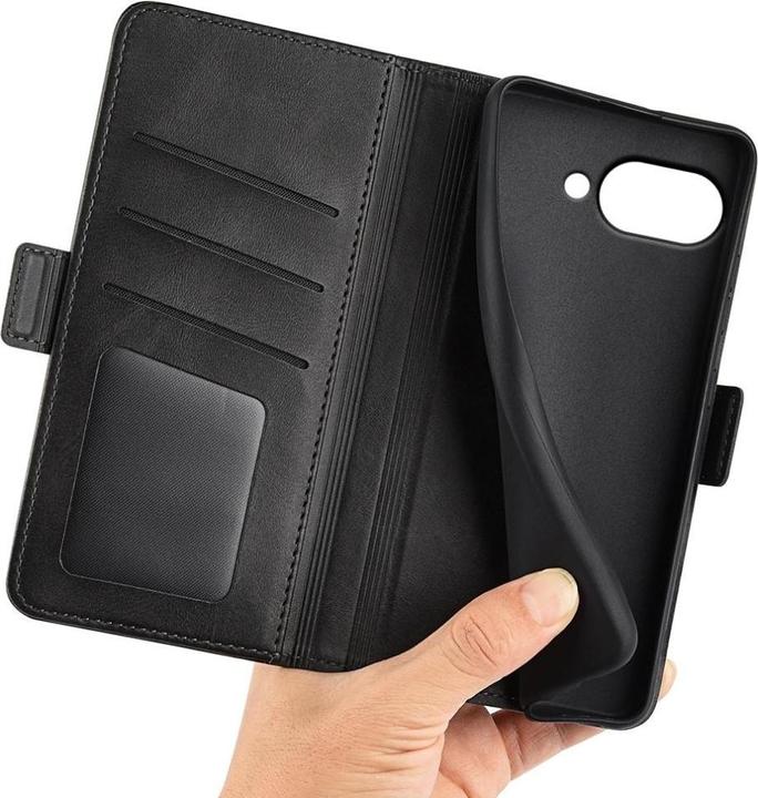 Produktbild Screenguard CardLounge Leder Hülle (Google Pixel 9a)