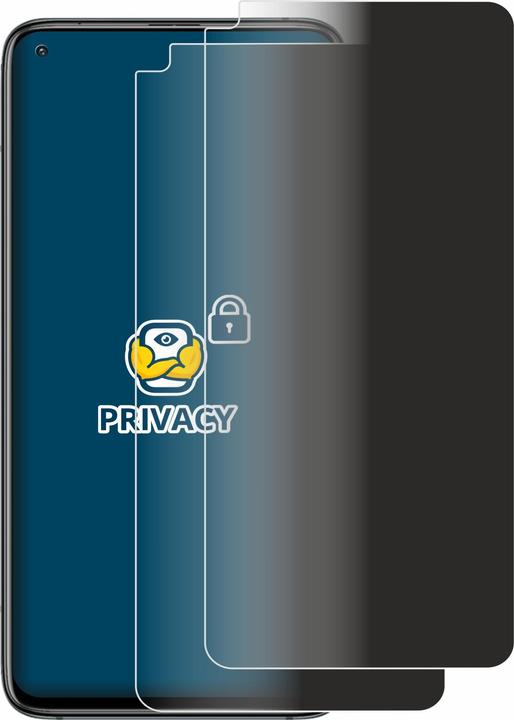 Actual product image BROTECT Anti-spy privacy film Blue light protection film (2 Piece, Mi 10T)