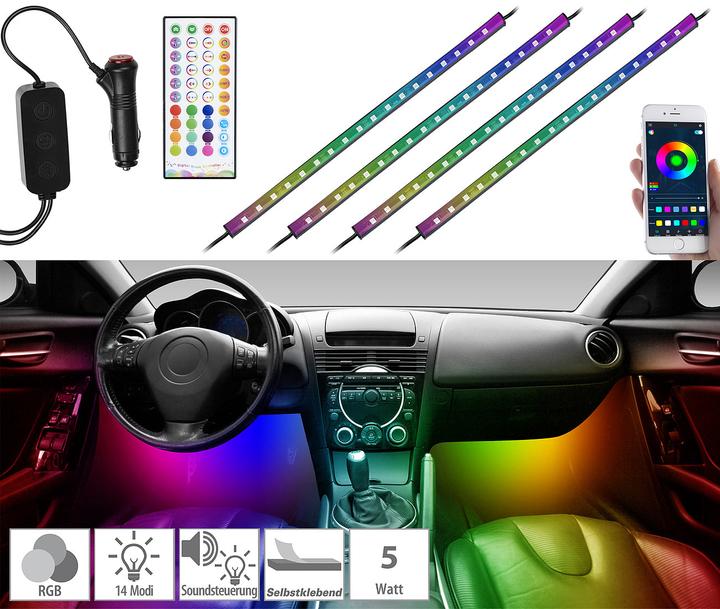 Produktbild Lescars Kfz (RGB, 120 cm, Indoor)