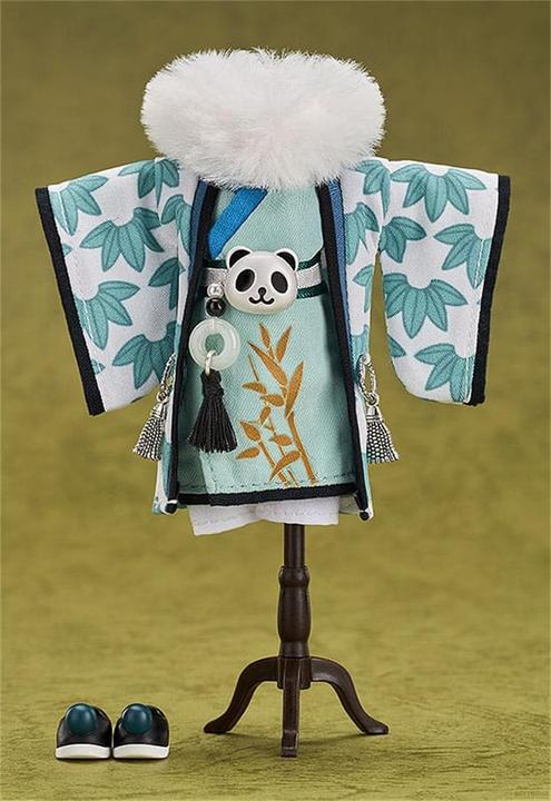 Actual product image Good Smile Company Original Character Nendoroid Doll Action Figure Chinese-Style Panda Mahjong: Laurier 14 cm