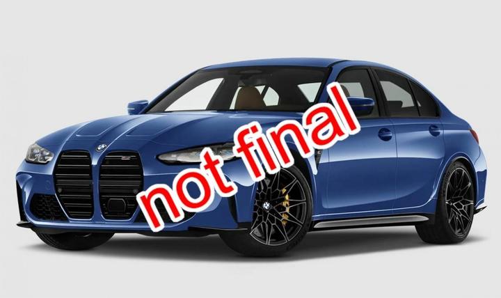 Actual product image Solido 1:43 BMW G80 M3 2023 blue