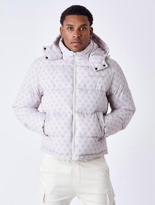 Project X Paris daunenjacke mit kapuze und allover-monogramm project x pari (S)
