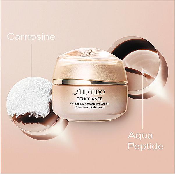 Produktbild Shiseido Benefiance Wrinkle Smoothing Eye Crème (Crème, 15 ml, Tag + Nacht)