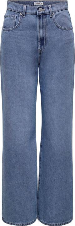 Only ONLHOPE Hohe Taille Weiter Beinschnitt Jeans Jeans mit weitem Bein (W28/L32)