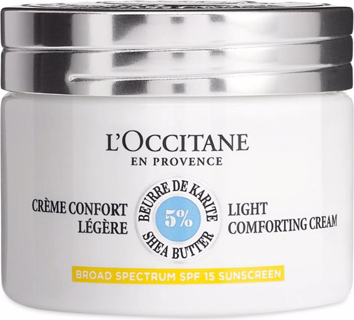 L'Occitane Shea light face cream SPF15 (50 ml, 24h cream, SPF 15)