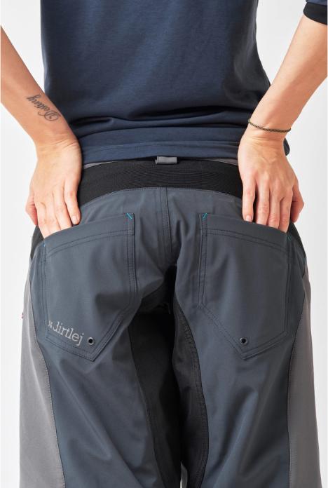 Produktbild dirtlej Trailscout Shorts Half & Half Ladies, grau/peach, S (S)