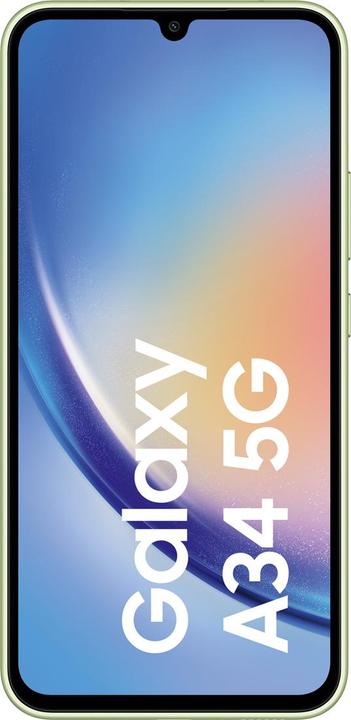 Produktbild Samsung Galaxy A34 5G (128 GB, Awesome Lime, 6.60", Dual SIM, 48 Mpx, 5G)