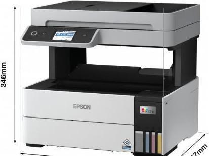 Immagine prodotto Epson EcoTank L6460 Dispositivo multifunzione all-in-one (CIS), 3-in-1, Wi-Fi, bianco e nero (Inchiostro, Colore)