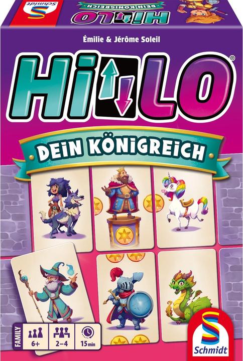 Immagine prodotto Schmidt Spiele HiLo, il tuo regno (Tedesco)