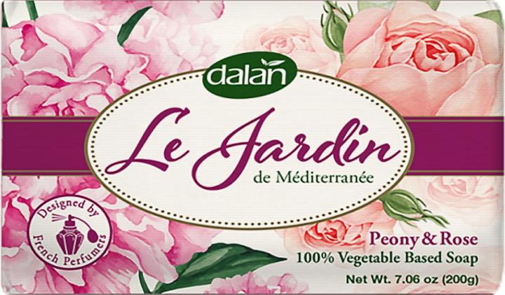 Produktbild Dalan d'Olive Luxus Handseife Rosenduft, 200 g