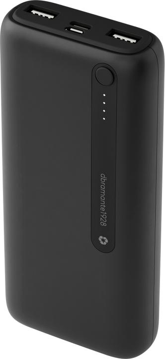 Image du produit dbramante1928 re-charge, 20000 mAh, Lithium Polymère (LiPo), Noir (20000 mAh)