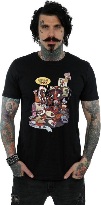Actual product image Mens Deadpool Merchandise Royalties T-Shirt (S)