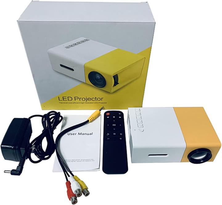 Image du produit Vbestlife Mini projecteur de home cinéma (Full HD, 600 lm)