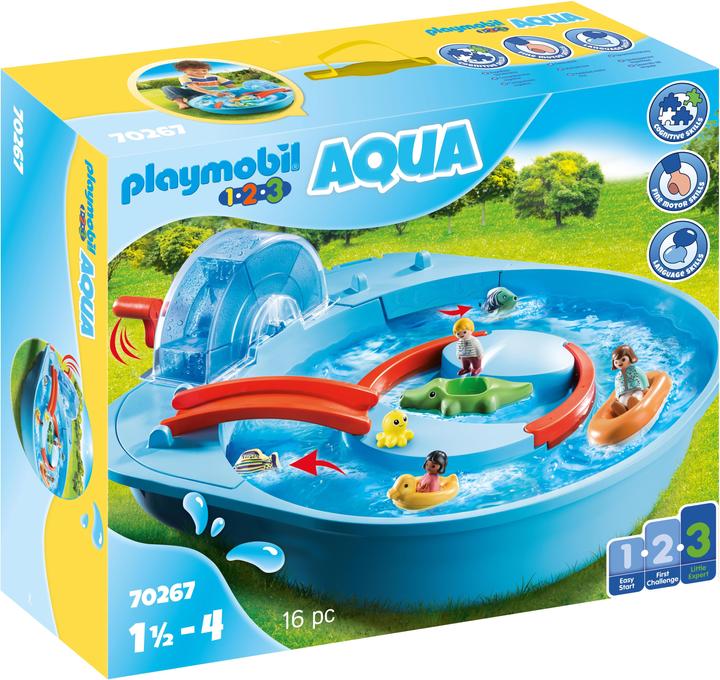 Image du produit Playmobil Happy water ride (70267, Playmobil 1.2.3)