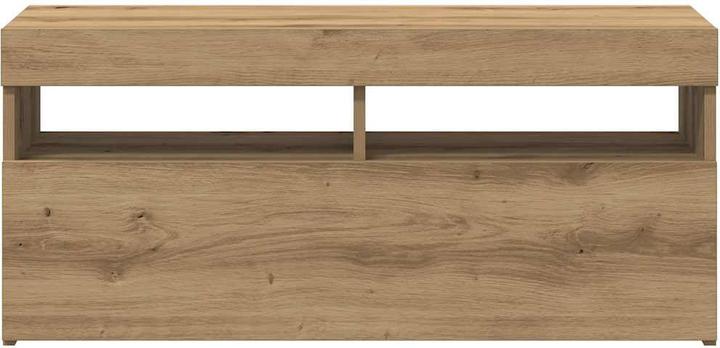 Image du produit VidaXL TV Schrank Lowboard Fernsehschrank Fernsehtisch mit LED Artisan-Eiche (90 x 35 x 40 cm)
