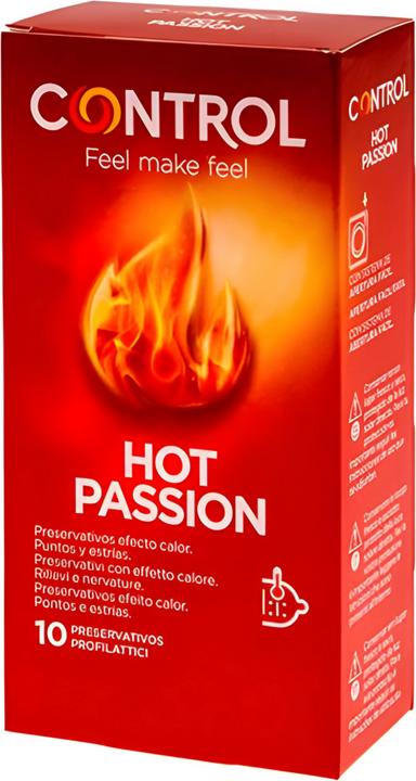 Produktbild Control Hot Passion Preservativos Efecto Calor 10 Unidades (10 Stk.)