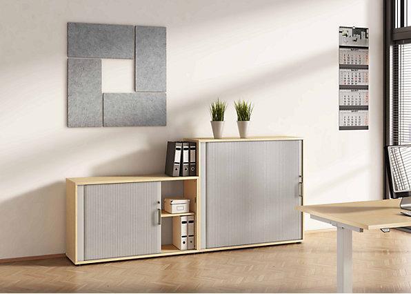 Produktbild Hammerbacher Akustik-Wandpaneelen-Set (33 x 2.5 x 65 cm)