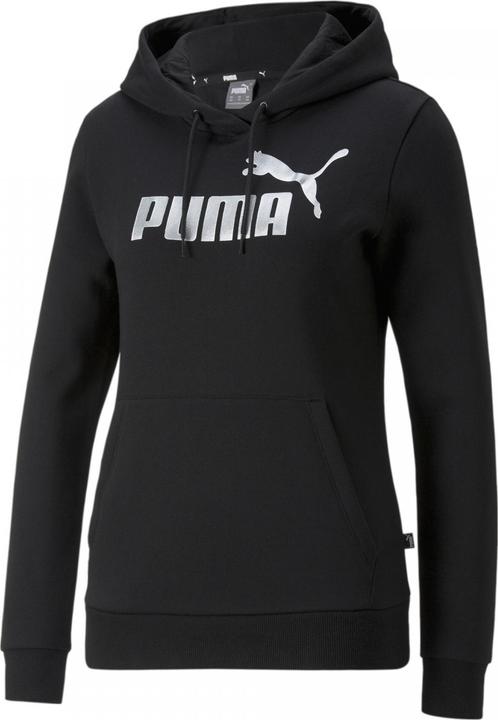Actual product image Puma ESS+ Metallic Logo Hoodie (XS)