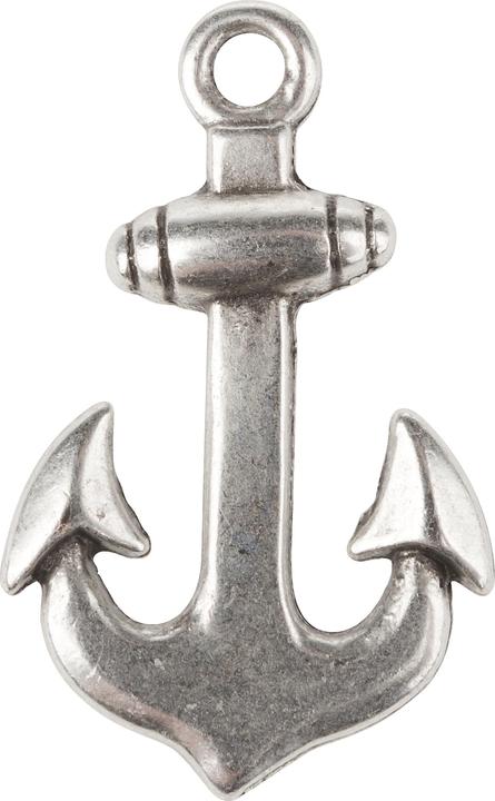 Actual product image Pracht Pendant "Anchor", H 2,7 cmx W 2 cm (Metal)